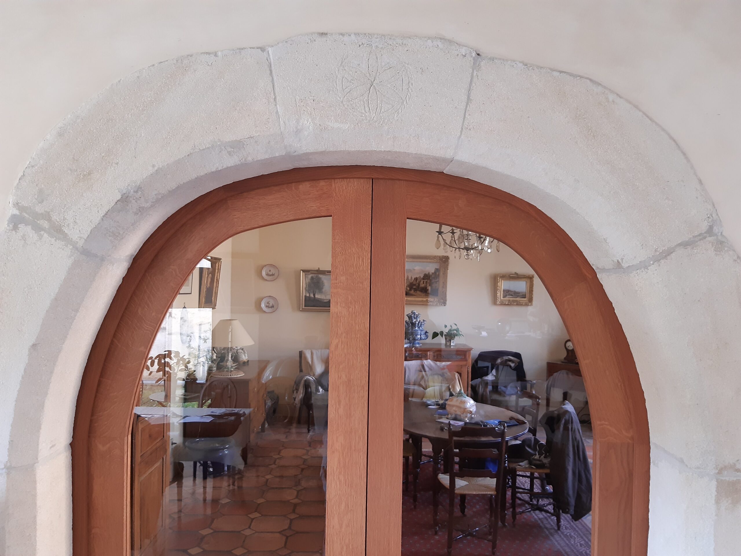 Porte cintrée en chêne L'atelier Bois — free download
